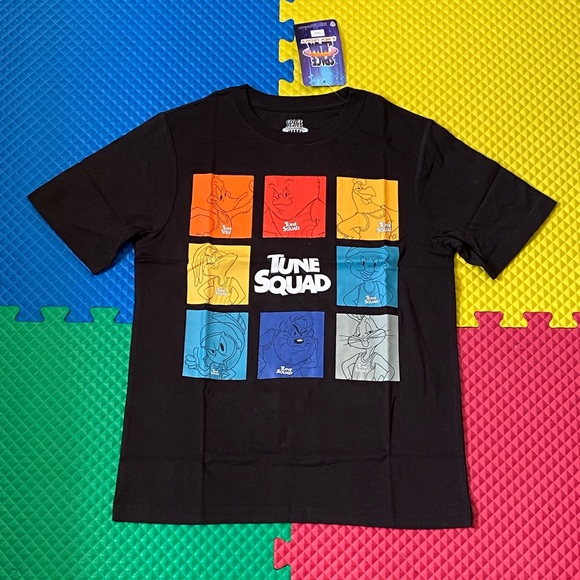 Boy clothes Space Jam Tune Squad T-shirt size L - Picture 1 of 4